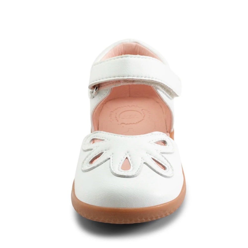 Livie and Luca White Petal Dew Drop Mary Jane Size 10 - Picture 3 of 5